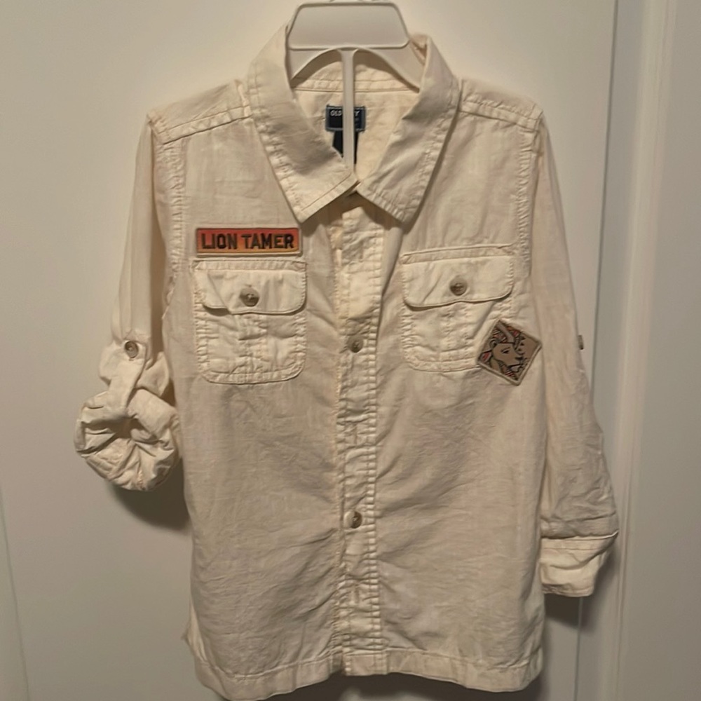 two way button down